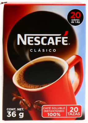 Café instantáneo 12 unidades 4 kgs