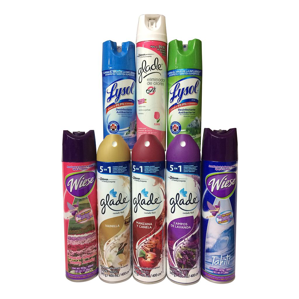 Aromatizante Ambiental 12 Kg caja plástica