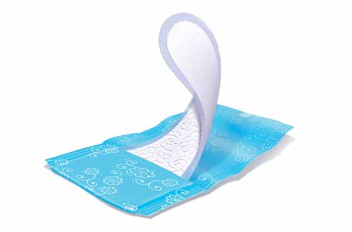 Protectores diarios femeninos caja plástica 5kg